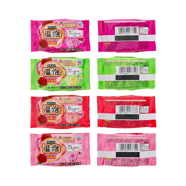 地球制药 - 温泡碳酸入浴锭 - 4种玫瑰 (20锭入)(平行进口)