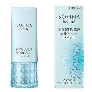 Sofina 高保湿活肤防晒乳液SPF50+PA++++滋润型30克高效化妆底霜