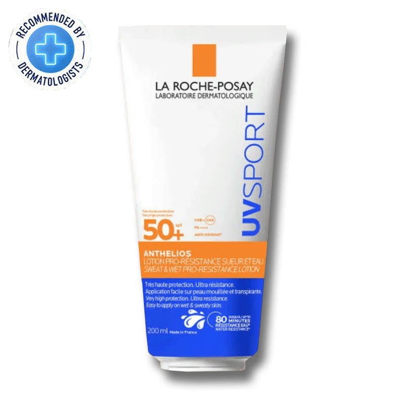 Laroche Posay理肤泉UV运动防水防汗防晒乳SPF50+PA++++200ml进口