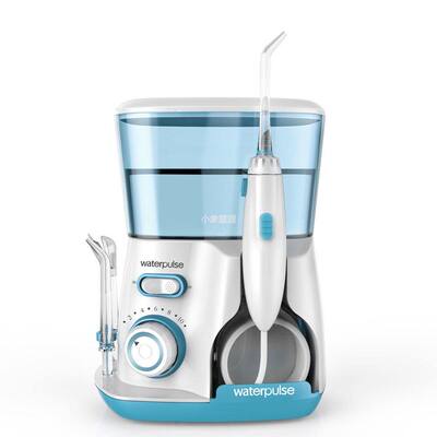 Waterpulse水牙线10段压力调节800ml大水箱5款喷嘴柔软模式洁牙器