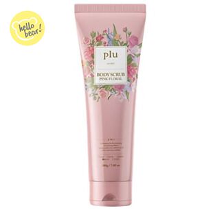 plu玫瑰花香核桃身体磨砂膏200g身三合一配方滋保湿温和去除角质