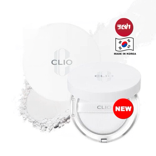 CLIO持久完美粉定妆粉饼8g美容修饰不易脱妆韩国日常妆持久自然版