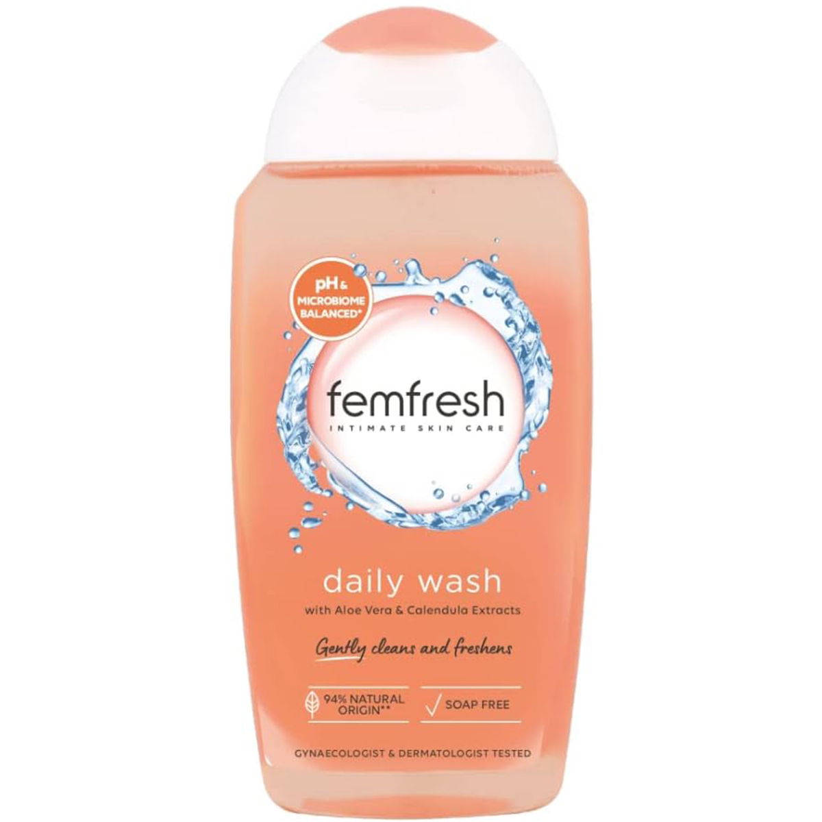 FEMFRESH芳芯 私密护理液250ml洋甘菊日常护理无皂洗护液无刺激版
