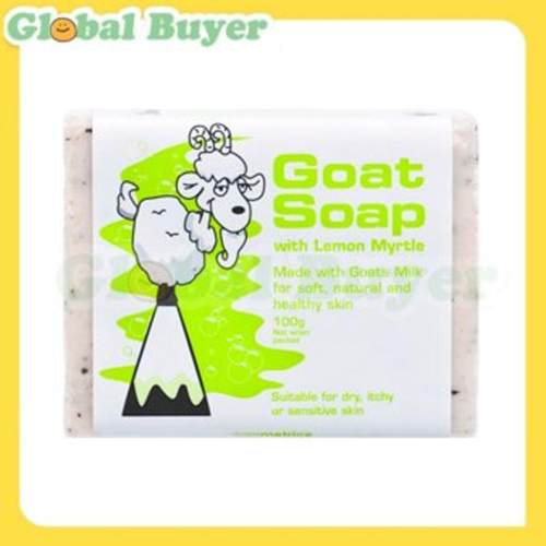 GoatSoap澳洲进口羊奶皂柠檬香天然洁面洗脸肥皂沐浴香皂山羊奶皂