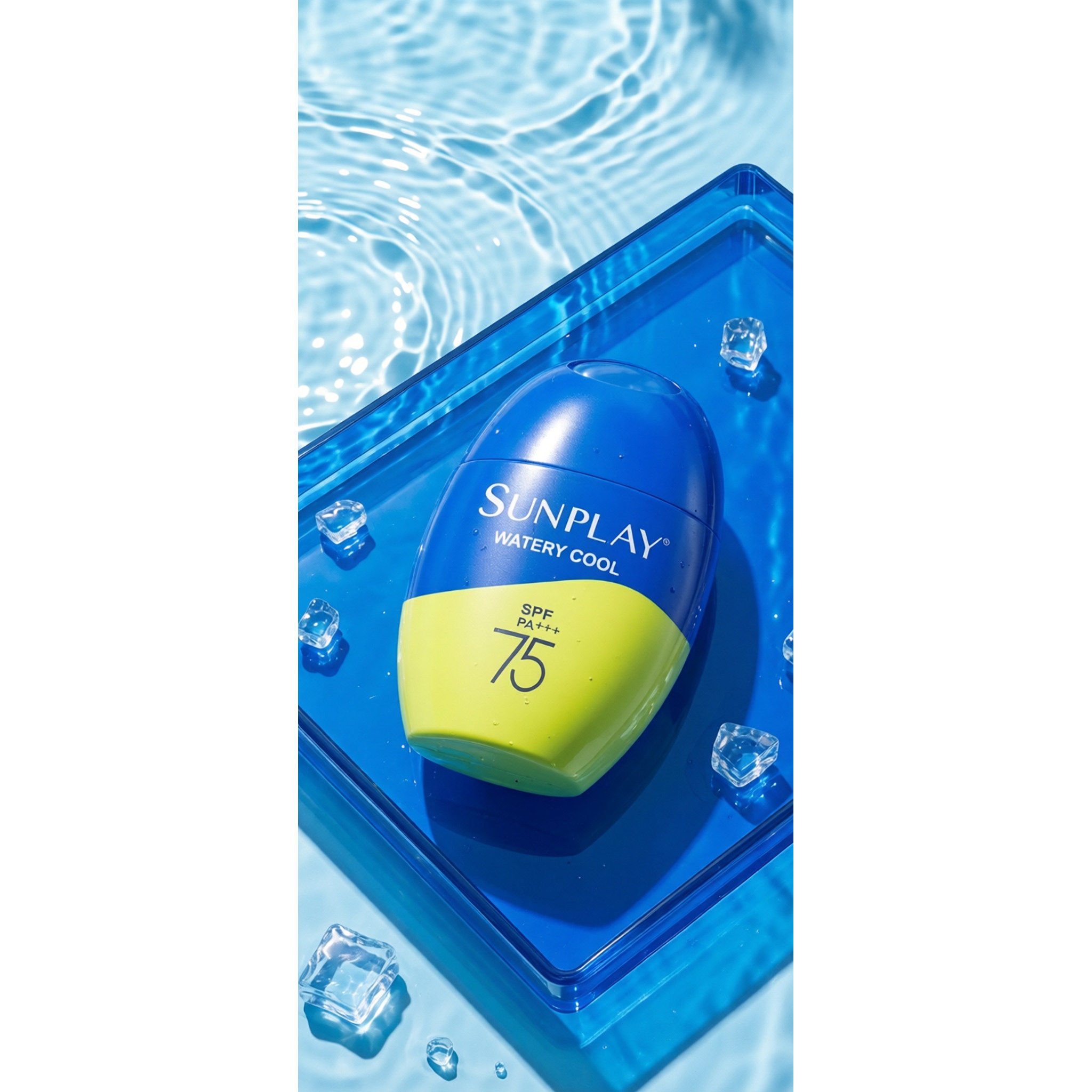 进口SUNPLAY冰凉清爽防晒乳液SPF75 45G冰凉清爽蕴含天然薄荷配方