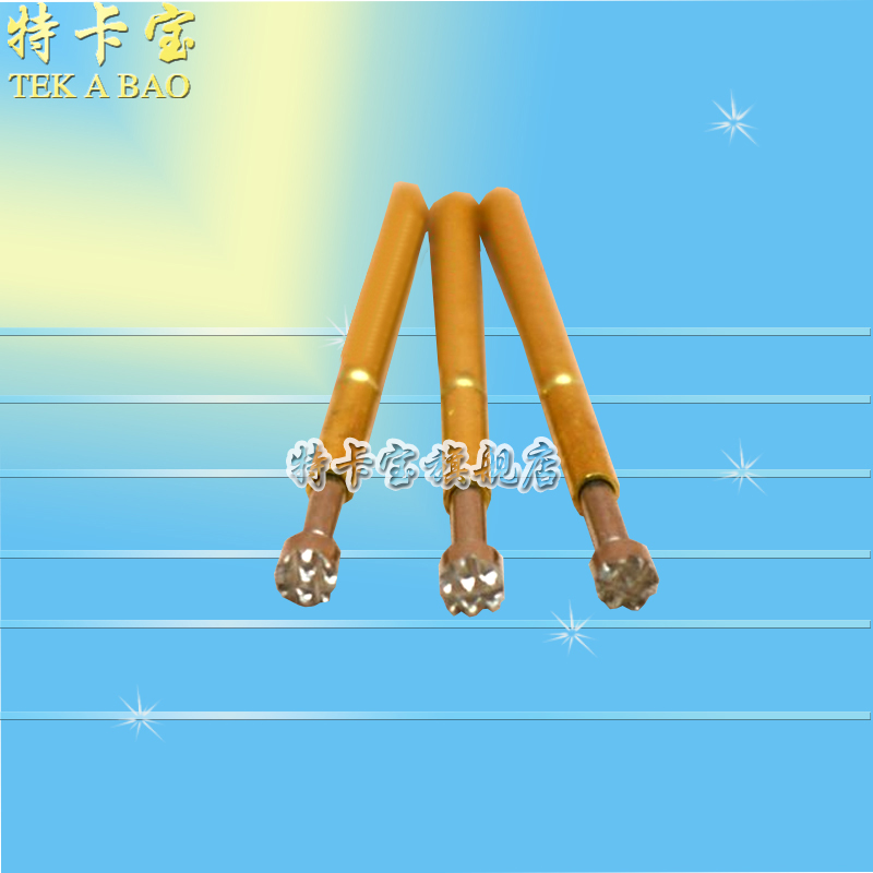 测试针P50-H2（9爪梅花头型）探针 0.68mm顶针 弹簧针