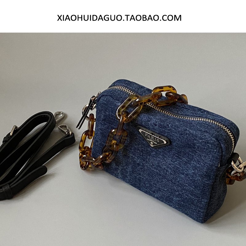 小众款 玳瑁色亚克力链条腋下包 牛仔小包  斜挎包手提包小方包,箱包皮具/热销女包/男包,通用款女包,淘宝优惠券,粉丝福利购,淘宝优惠卷