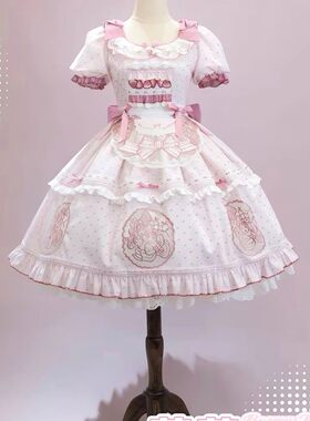 蔷薇絮语洛丽塔原创莓莓陷阱大全套lolita裙子温柔公主生日洋装