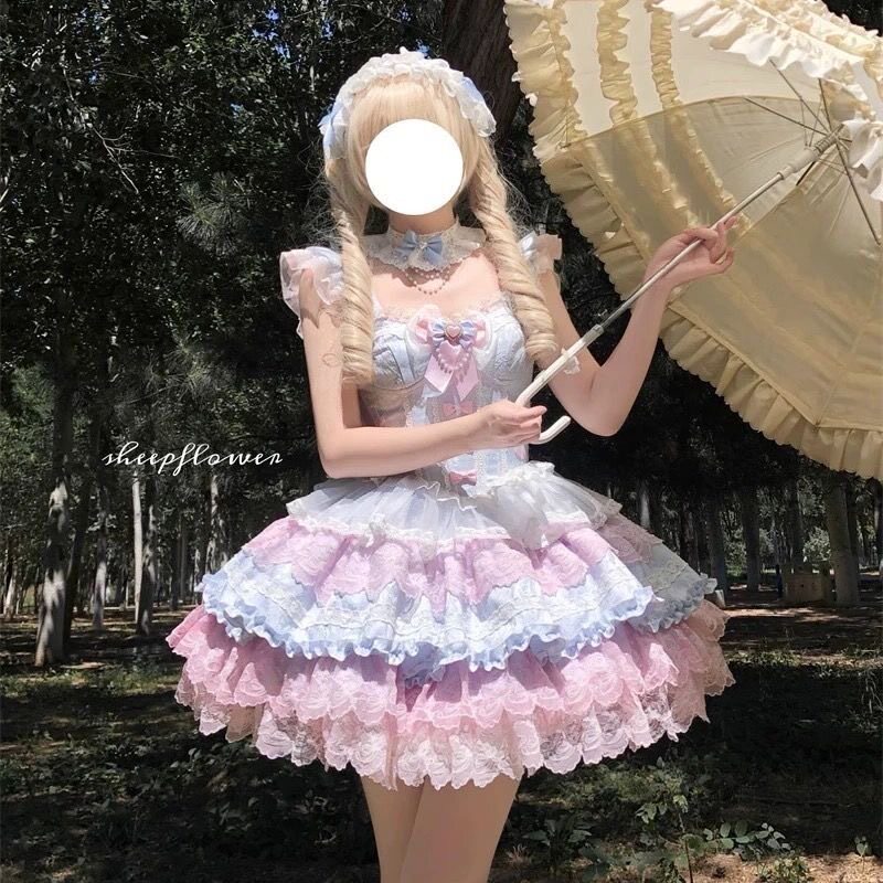 春樱邮差洛丽塔蓬蓬裙现货