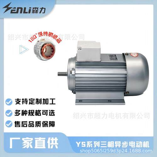 YS三相异步电动机YS5622YS5624YS-56M2-4厂家定制全铜40W-7500W