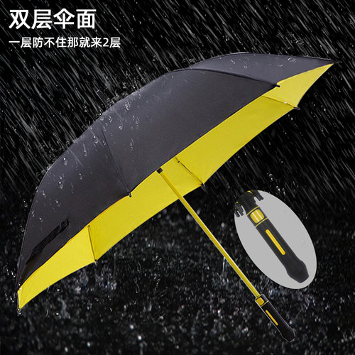 长柄高尔夫伞晴雨两用大结实耐用