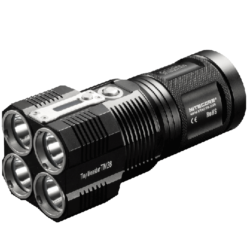 6000流明远射探照灯强光手电筒