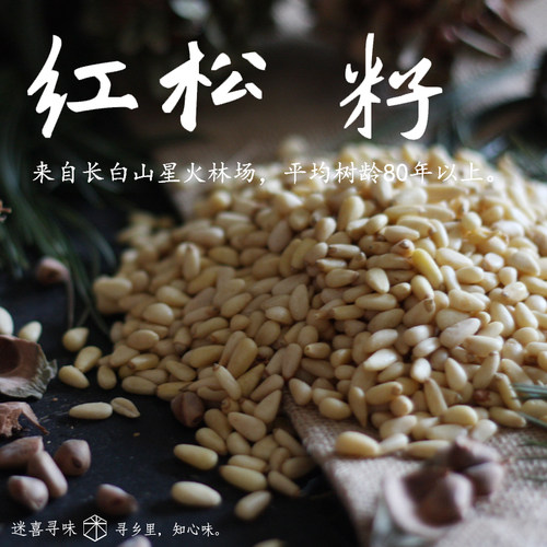 迷喜寻味松子仁红松子长白山
