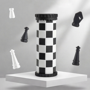 木制磁性国际象棋儿童成人二合一折叠棋竞技桌面益智早教玩具便携