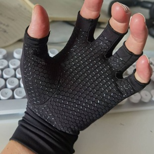 指关节保护腕手套腱鞘炎腕管综合症加压手指护具韧带关节劳损护套