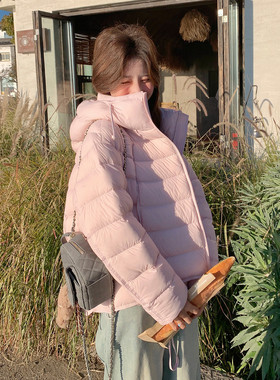 现货主推爆款90白鸭绒加厚泡芙羽绒服外套1858#P285-K385