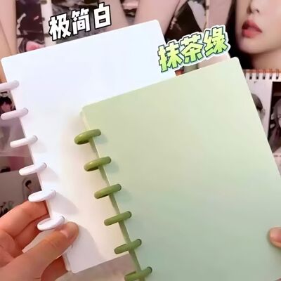ins风蘑菇扣卡册3寸四宫格拍立得相册生写爱豆专辑小卡追星收纳册