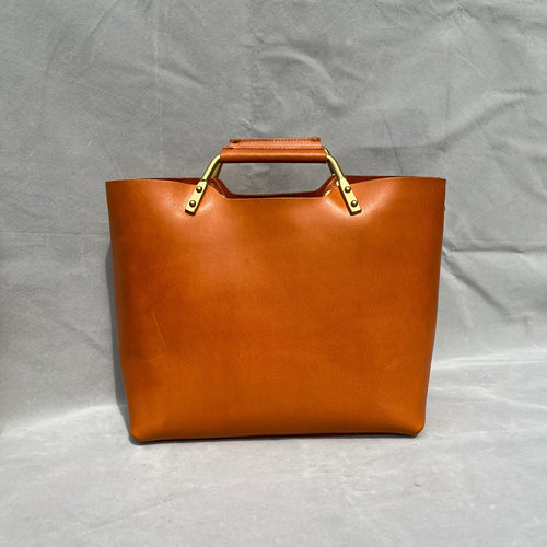 复古大容量小众植鞣皮通勤女包