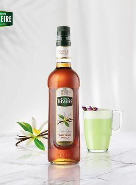法国帝斯乐Teisseire香草糖浆果露王力咖啡糖浆咖啡奶茶调酒专用