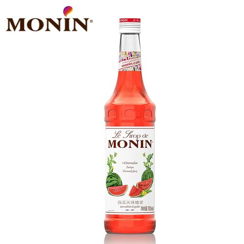 莫林MONIN西瓜风味糖浆玻璃瓶装