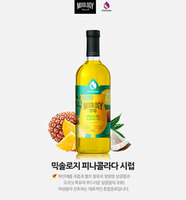 包邮韩国原装波莫娜 pomona椰林飘香糖浆  菠萝凤梨果露 咖啡原料