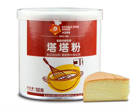 卫贝克塔塔粉戚风蛋糕材料
