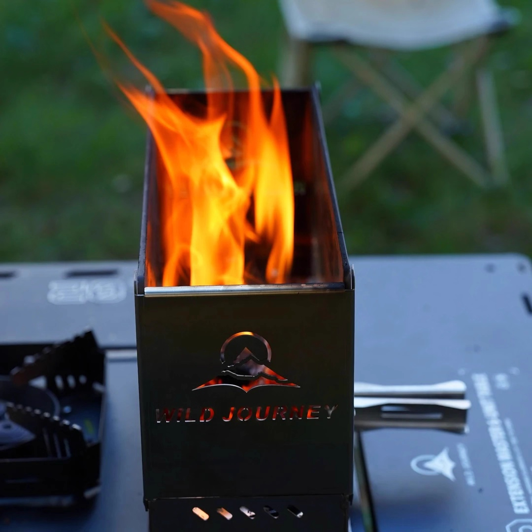 野之旅观火炉折叠焚火台取暖炉