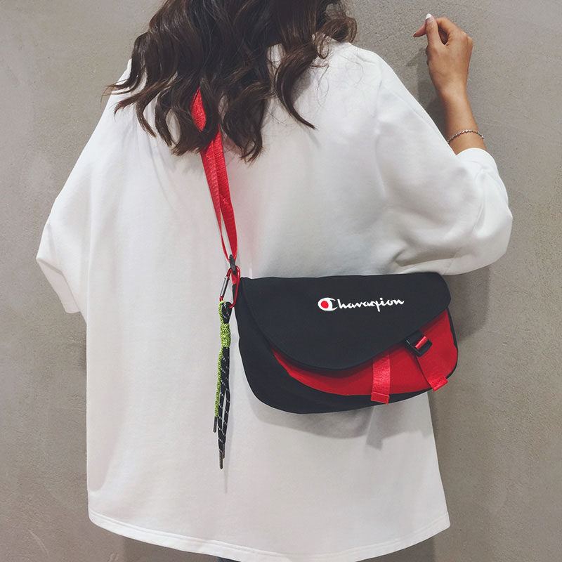 新款帆布单肩斜挎包运动手提腋下胸包骑行腰包休闲百搭简约男女士,箱包皮具/热销女包/男包,胸包,淘宝优惠券,粉丝福利购,淘宝优惠卷