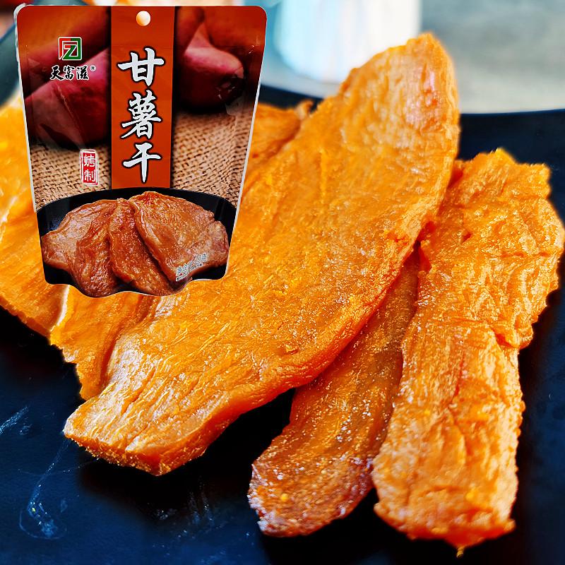 天富滋 120克甘薯干烘烤软糯薯片地瓜干好品质零食秦皇岛特产