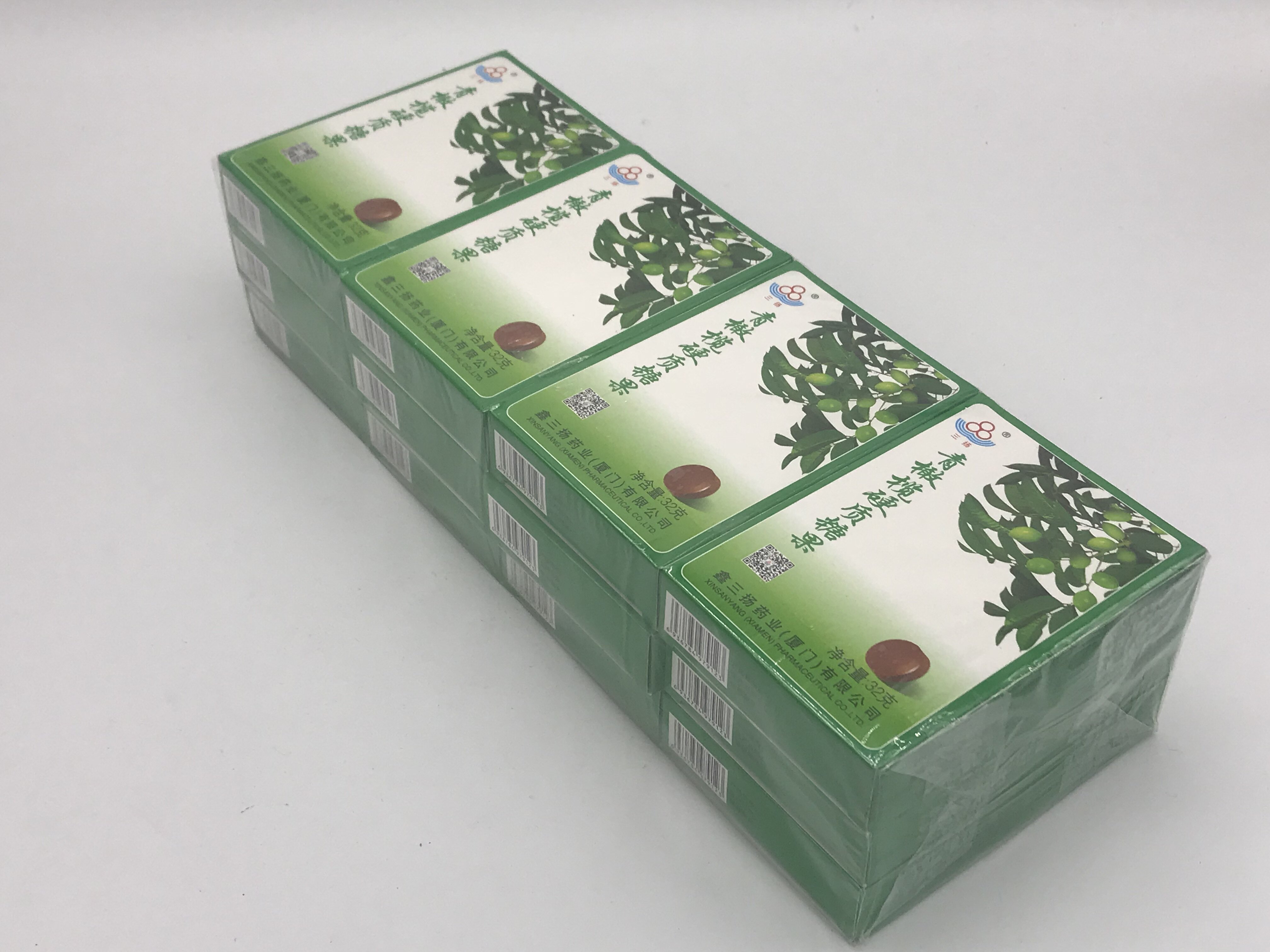 三扬牌润喉糖青橄榄胖大海金银花含片薄荷糖喉宝清凉薄戒烟买1送1