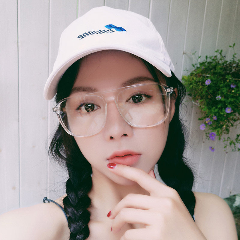 韩版超轻TR90镜架大脸素颜显瘦女