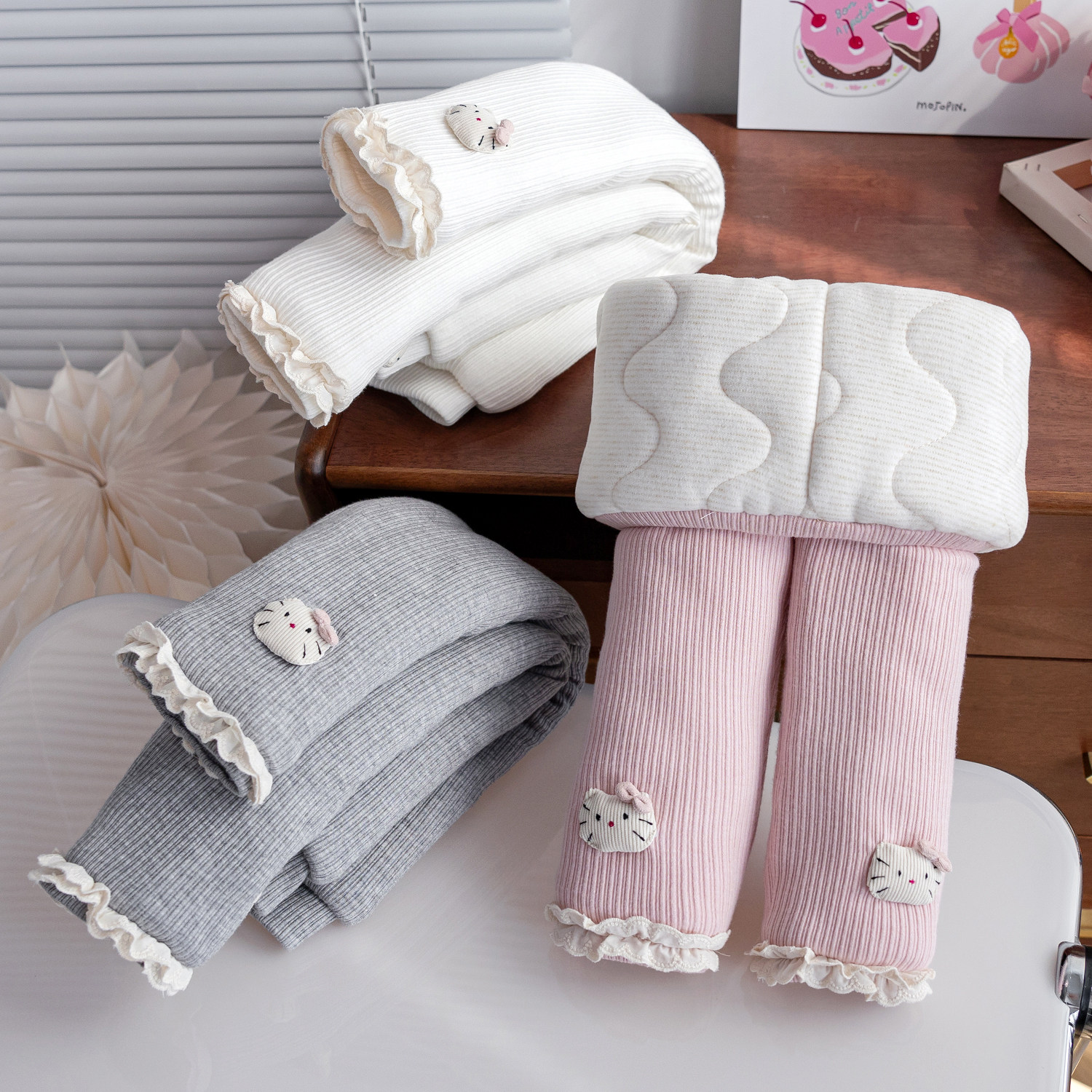 儿童夹棉加厚打底裤秋冬新款修身打底裤宝宝冬季百搭一条过冬裤子,童装/婴儿装/亲子装,裤子,淘宝优惠券,粉丝福利购,淘宝优惠卷