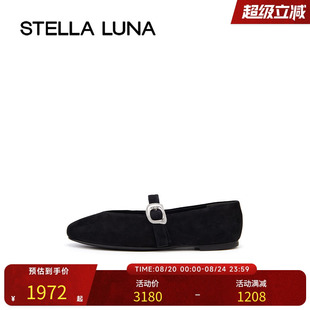气质时尚 秋季 单鞋 圆头玛丽珍芭蕾舞鞋 LUNA女鞋 STELLA 24FW新款