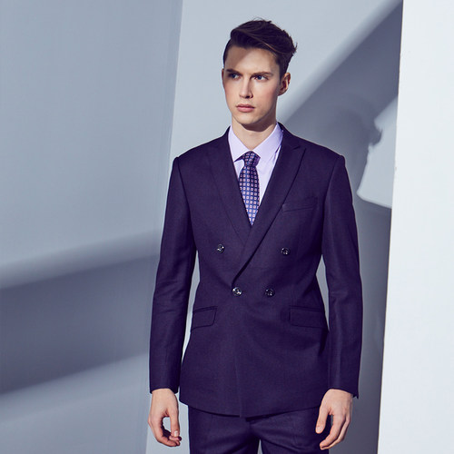 上海实体店男士西服纯色系礼服