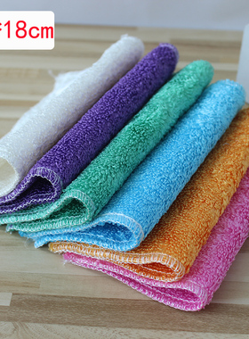 南竹牌不易沾油刷碗布洗碗巾厨房抹布免洗洁精一代16*18cm