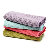 新款 玉米米粒绒无痕清洁布柔软吸水不掉毛擦玻璃家居眼镜不留水痕