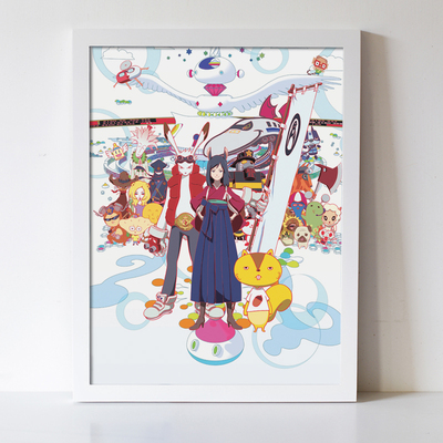 夏日大作战 细田守 动漫二次元周边 海报挂画 送朋友生日礼物