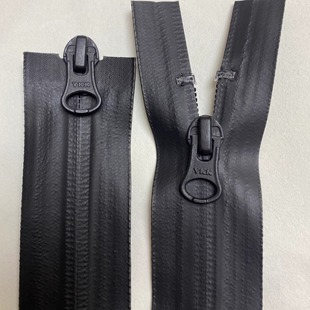 Ykkykk5哑黑防水拉链新款 T10防水防风衣服门襟外套单头双头拉锁