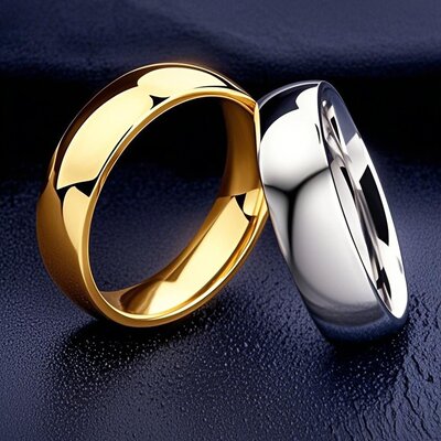 Simple 6mm Titanium Ring Women Men Prevent Allergy High戒指