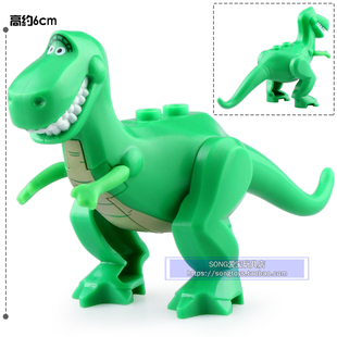 科睿总动员积木XP154抱抱龙第四季人仔巴斯光年动物儿童拼装玩具