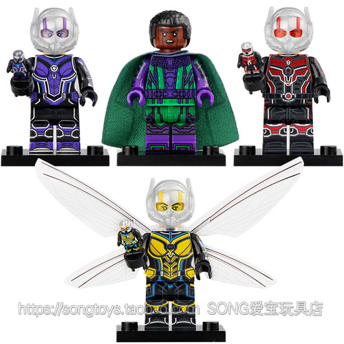 国产积木拼装人仔超级英雄系列