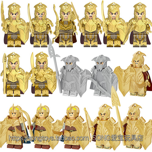 魔戒指环王精灵x0315玩具人仔