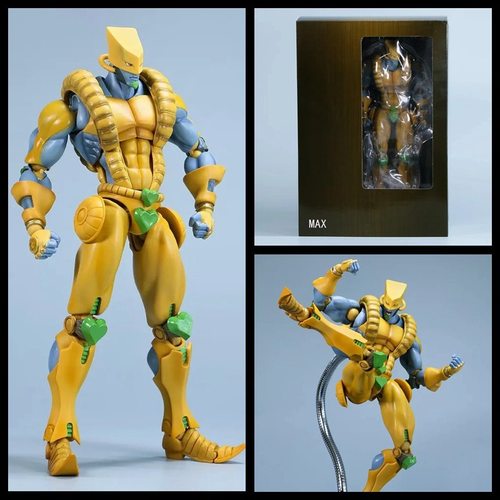 JOJO的奇妙冒险 大号 星尘斗士 世界 天地 可动人偶 模型盒装手办