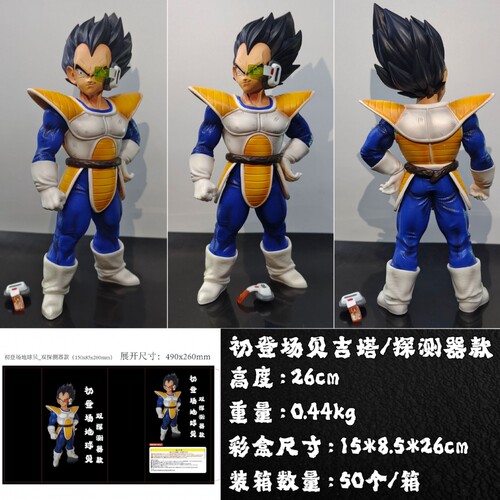 动漫七龙珠初登场地球贝吉塔探测