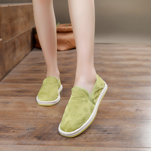 老北京舒适透气千层底休闲鞋