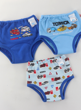 日单多美ka宝宝学习裤3层隔尿裤婴儿大小便训练裤布尿裤90-110