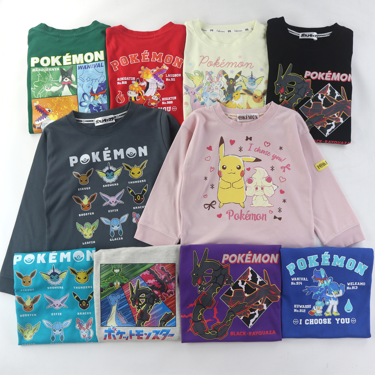 出口日单儿童长袖T恤春秋男女童卡通动漫打底衫童装上衣100-140