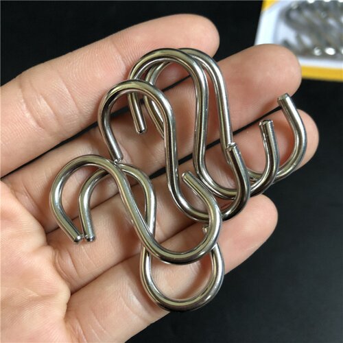 包邮特小号S钩迷你型201不锈钢S