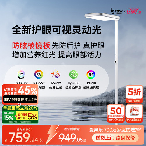 爱果乐护眼大路灯进口普瑞灯珠