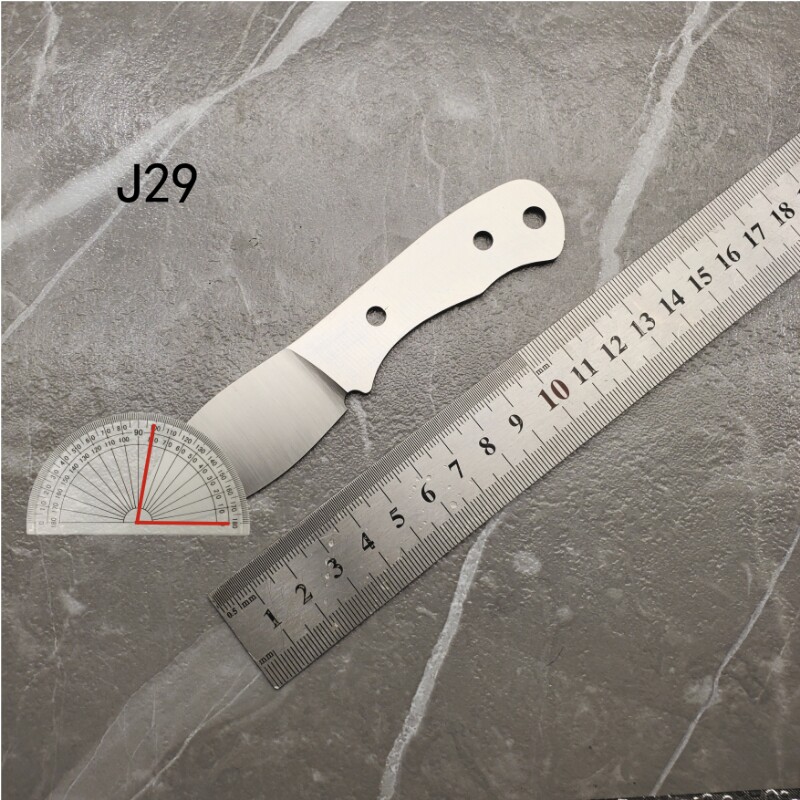 锻打加硬不锈钢 半成品小茄子刀胚 j29